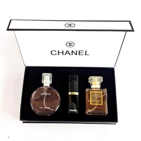 coco chanel perfume box set|Chanel perfume gift set price.